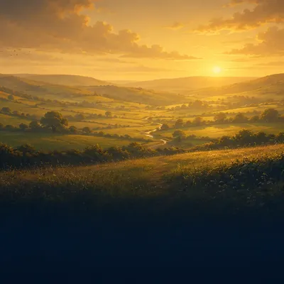 Story Valley, the app's grammar and comprehension world: a cosy valley dotted with open books