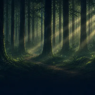 Word Woods, the app's verbal reasoning world: a friendly forest where words grow on trees